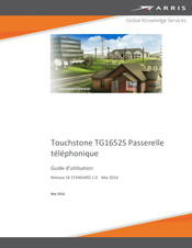 Arris TG1652S Guide D'utilisation