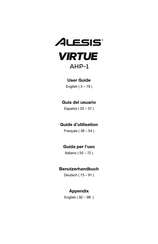 Alesis VIRTUE AHP-1 Guide D'utilisation