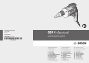 Bosch GSR 6-45 TE Professional Notice Originale