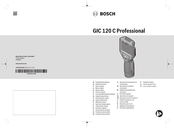 Bosch GIC 120 C Professional Notice Originale