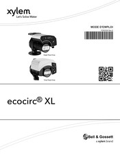 Xylem ecocirc XL N 15-75 Mode D'emploi
