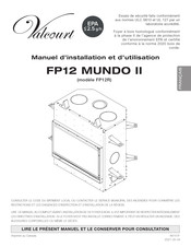 Valcourt FP12R Manuel D'installation Et D'utilisation