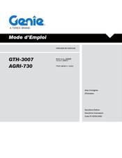 TEREXLIFT Genie GTH-3007 Mode D'emploi