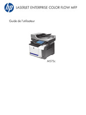 HP LASERJET M575c Guide De L'utilisateur