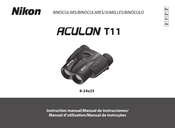 Nikon ACULON T11 Manuel D'utilisation