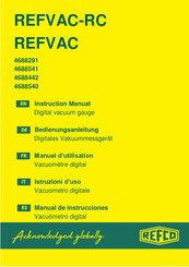 Refco REFVAC-RC Manuel D'utilisation