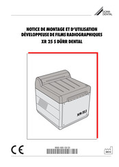Durr Dental XR 25 S Notice De Montage Et D'utilisation