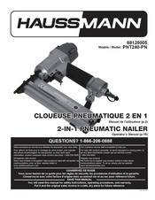 Haussmann 68125005 Manuel De L'utilisateur
