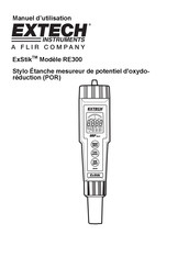 Extech Instruments ExStik RE300 Manuel D'utilisation