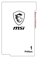 MSI VR One Manuel D'utilisation