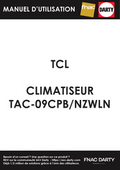 TCL Clim TAC-24CHSC Manuel D'utilisation