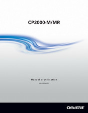 Christie CP2000-MR Manuel D'utilisation