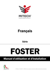 MITECH FOSTER Série Manuel D'utilisation Et D'installation