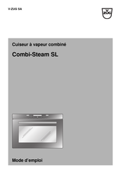 V-ZUG Combi-Steam CSTSL Mode D'emploi