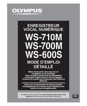 Olympus WS-700M Mode D'emploi Détaillé