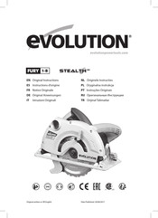Evolution FURY 1-B Notice Originale