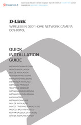 D-Link DCS-6010L Guide D'installation