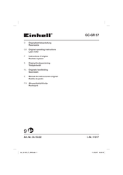 EINHELL GC-GR 57 Instructions D'origine