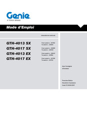 Terex Genie GTH-4017 EX Mode D'emploi