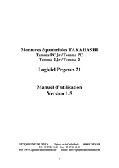 Takahashi Temma PC Temma-2 Jr Manuel D'utilisation