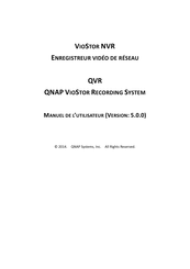 QNAP Systems VIOSTOR NVR VS-8148 Pro+ Manuel De L'utilisateur