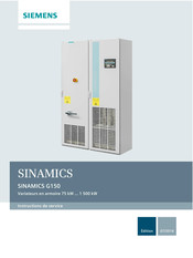Siemens 6SL3710-1GF32-2AA3 Instructions De Service