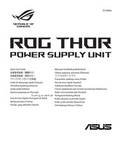 Asus Republic of Gamers ROG Thor-850P Guide De Démarrage Rapide