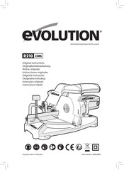 Evolution R210 CMS Notice Originale