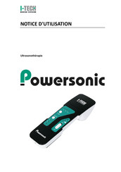 I-Tech PowerSonic Notice D'utilisation