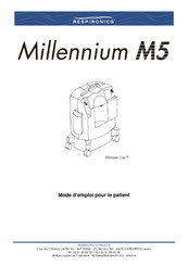Respironics Millenium M5 Mode D'emploi