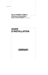 Omron CQM1H Série Guide D'installation