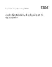 IBM DS3300 Guide D'installation, D'utilisation Et De Maintenance