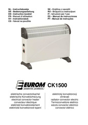 EUROM CK1500 Manuel D'utilisation