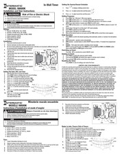 Intermatic IW600K Instructions D'installation Et Mode D'emploi