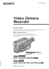 Sony HandycamVision CCD-TRV69E Mode D'emploi