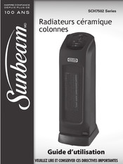 Sunbeam SCH7502 Série Guide D'utilisation