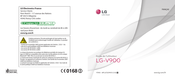 LG V900 Guide De L'utilisateur