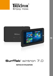 TrekStor SurfTab wintron 7.0 Notice D'utilisation