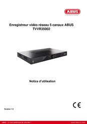 Abus TVVR35002 Notice D'utilisation