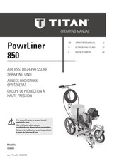 Titan SPEEFLO PowrLiner 850 Mode D'emploi