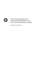 HP PageWide XL 3920 Manuel De L'utilisateur