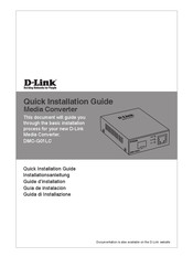 D-Link DMC-G01LC Guide D'installation