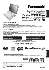 Panasonic DVD-LS91 Manuel D'utilisation