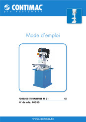 Contimac 40030 Mode D'emploi