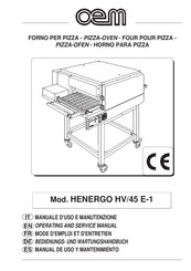 OEM HENERGO G45/3 Mode D'emploi Et D'entretien