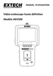 Extech Instruments HDV500 Manuel D'utilisation