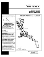 Velocity Exercise CHR-301 Manuel De Montage