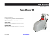 Birchmeier Foam Cleaner 20 Mode D'emploi