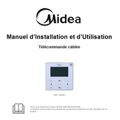 Midea WDC-120G/WK Manuel D'installation Et D'utilisation