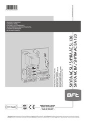 BFT SHYRA AC BA Instructions D'installation